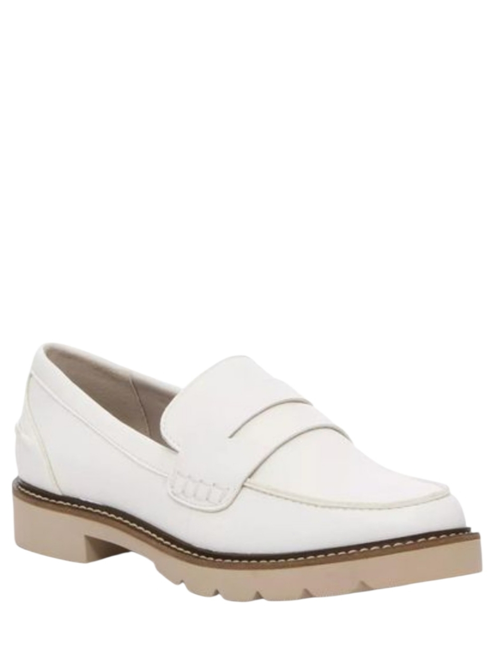 Anne Klein Everly Penny Loafers, White